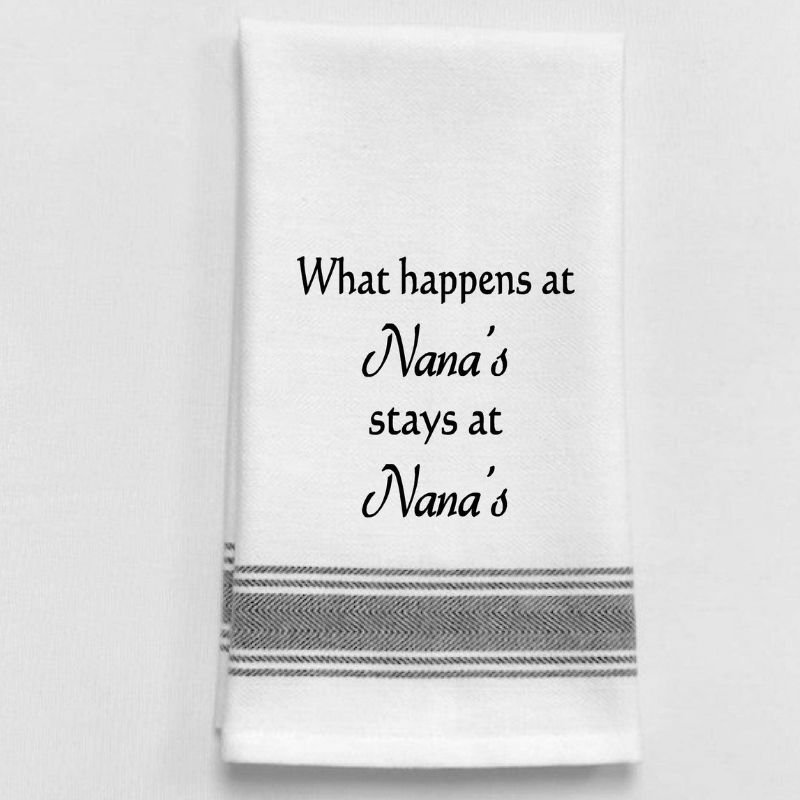 What Happens at Nana\'s Tea Towel